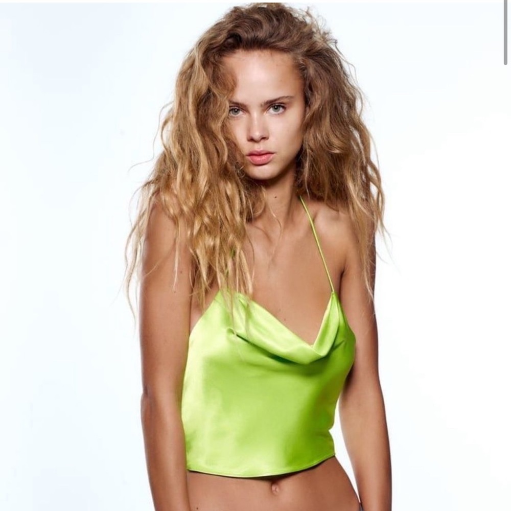 Satin Zara top